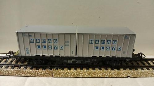 Märklin HO 4659 Containerwagen Hapag Lloyd, Hobby en Vrije tijd, Modeltreinen | H0, Gebruikt, Wagon, Wisselstroom, Märklin, Analoog