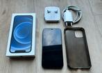 iPhone 12 Zwart - 64GB met accesoires, Gebruikt, Zwart, Ophalen of Verzenden, 84 %