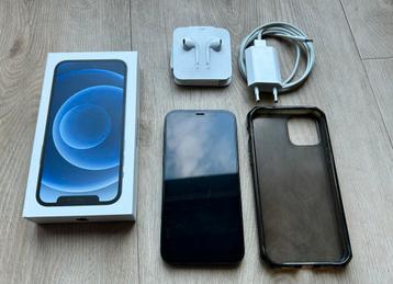 iPhone 12 Zwart - 64GB met accesoires beschikbaar voor biedingen
