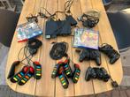 PlayStation 2 Compleet Pakket met 6 spellen en Buzz, Ophalen of Verzenden, Gebruikt, Met 3 controllers of meer, Met games