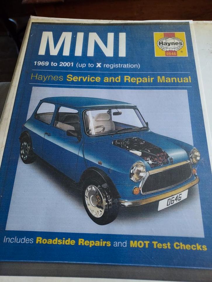 Mini Haynes Reparatiehandleiding 1969-2001, Auto diversen, Handleidingen en Instructieboekjes, Ophalen of Verzenden