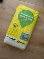 Zandcement Weber Beamix 730 - 9 zakken (20kg), Doe-het-zelf en Verbouw, Metselstenen, Ophalen of Verzenden, Nieuw, Beton