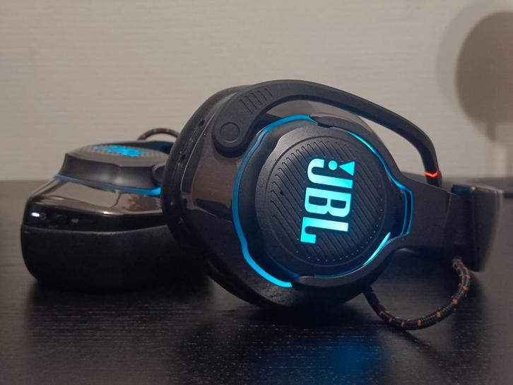 JBL Quantum 800 Gaming Headset - Draadloos, Computers en Software, Headsets, Gebruikt, Over-ear, Draadloos, Gaming headset, Inklapbare microfoon
