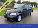 Zeer nette Citroën C3 1.4 Zwart Airco 117.000 km Nap, Voorwielaandrijving, 1160 kg, 1360 cc, Zwart