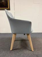 Nieuw Leolux Mara Stoel steelcut trio stof blauw Bureaustoel, Huis en Inrichting, Stoelen, Leolux, Blauw, Nieuw, Ophalen of Verzenden