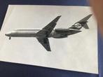 DC 9 KLM OUDE FOTO, Verzamelen, Luchtvaart en Vliegtuigspotten, Verzenden, Gebruikt, Kaart, Foto of Prent
