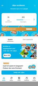 Gratis 11 volle kaarten AH Uitjes zegels, Verzamelen, Supermarktacties, Albert Heijn, Ophalen of Verzenden