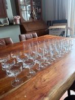 Compleet kristallen  vintage artdeco glasservies, Antiek en Kunst, Ophalen of Verzenden