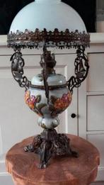 Unieke Grote Jugenstil Petroliumlamp, Schippertje., Ophalen