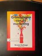 Bronis Verhage - Grondslagen van de marketing, Boeken, Ophalen of Verzenden, Zo goed als nieuw, Bronis Verhage; Marjolein Visser