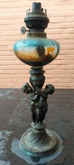 Antieke olielamp, Antiek en Kunst, Antiek | Lampen, Ophalen