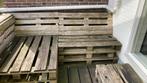 Palletbank, Ophalen, Gebruikt, Hout