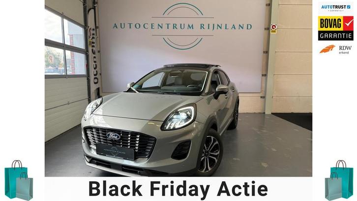 Ford PUMA 1.0 EcoBoost Hybrid Titanium, Auto's, Ford, Bedrijf, Te koop, Puma, 360° camera, ABS, Achteruitrijcamera, Airbags, Airconditioning