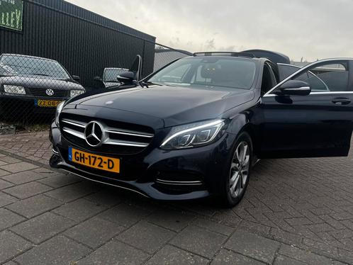 Mercedes-Benz C-Klasse C180 1.6 115KW Aut7 2015 Blauw, Auto's, Mercedes-Benz, Particulier, Adaptive Cruise Control, Airbags, Alarm