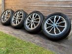 Orig BMW X1 X2 Styling 711M 18 inch velgen + winterbanden, 18 inch, Gebruikt, Banden en Velgen, Personenwagen