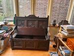 Klepbank age  en stoel age of oak, Ophalen, Gebruikt, Minder dan 75 cm, Tweepersoons