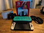 Nintendo switch Oled, Ophalen of Verzenden, Zo goed als nieuw, Met 1 controller, Switch OLED