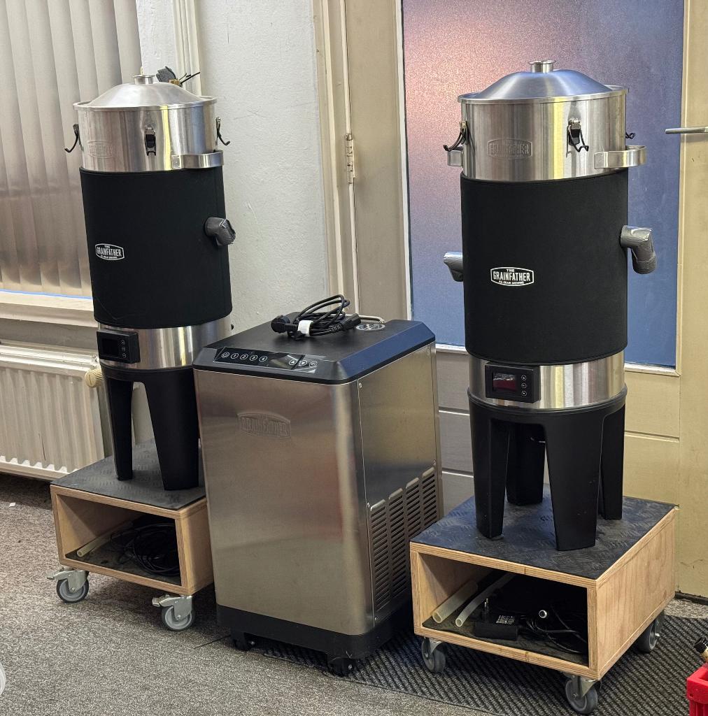 bierbrouwen complete set Brewzilla G4 35L, 2x Grainfather CF, Hobby en Vrije tijd, Overige Hobby en Vrije tijd, Zo goed als nieuw
