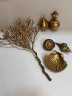 Gouden Decoratie Set - 6 Delig, Ophalen of Verzenden, Gebruikt