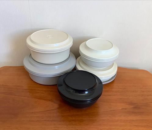 Tupperware Diverse Retro Schalen v.a.€2,50 zie omschrijving., Huis en Inrichting, Keuken | Tupperware, Schaal, Crème, Ophalen of Verzenden