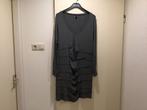 Nieuwe grijze jurk van Yoek maat L, Ophalen of Verzenden, Nieuw, Grijs, Knielengte