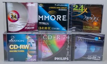 CD+R en CD+RW (CD R en CD RW) beschikbaar voor biedingen