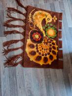 Muurdecoratie, vintage jaren 60 wandtapijt, Ophalen of Verzenden, Gebruikt