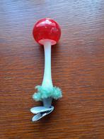 Antieke paddenstoel Kerstboom knijper, Diversen, Kerst, Ophalen of Verzenden, Gebruikt