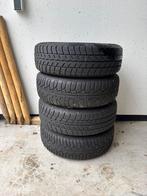 Set winterbanden op stalen velg Volvo v40, Ophalen, Gebruikt, 15 inch, Banden en Velgen