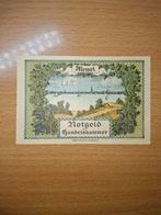 Duits Notgeld Memel Noodgeld, Postzegels en Munten, Ophalen of Verzenden, Duitsland