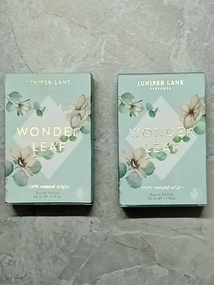 Juniper Lane Eau de Parfum Wonder leaf 50 ml, Sieraden, Tassen en Uiterlijk, Uiterlijk | Parfum, Nieuw, Ophalen of Verzenden