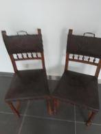 Antieke stoeltjes ca. 1920 -, Antiek en Kunst, Antiek | Meubels | Stoelen en Banken, Ophalen of Verzenden