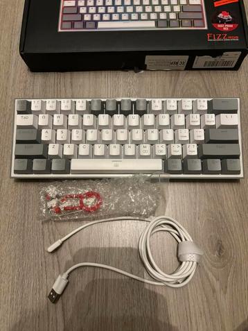 Redragon K617 RGb FIZZ GAMING Keyboard/toetsenbord beschikbaar voor biedingen