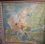 Antieke schoolkaart Europa, Ophalen, Aardrijkskunde
