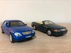 Mercedes Benz S-Class + Mercedes Benz 500 SL, Hobby en Vrije tijd, Modelauto's | 1:43, Ophalen of Verzenden, Zo goed als nieuw