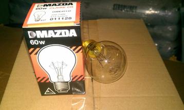 hamertjeslamp mazda 60 w beschikbaar voor biedingen