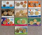 Collectie Munten / Penningen Nederland | 10 Coincards, Postzegels en Munten, Ophalen of Verzenden, Koningin Beatrix, Overige waardes
