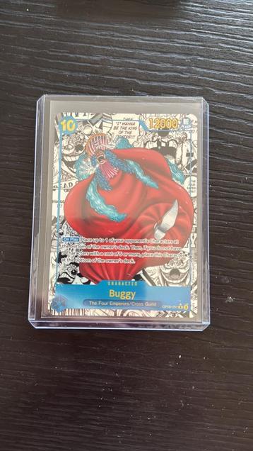 Buggy the Clown – Manga Alternate Art – OP09 – One Piece TCG beschikbaar voor biedingen