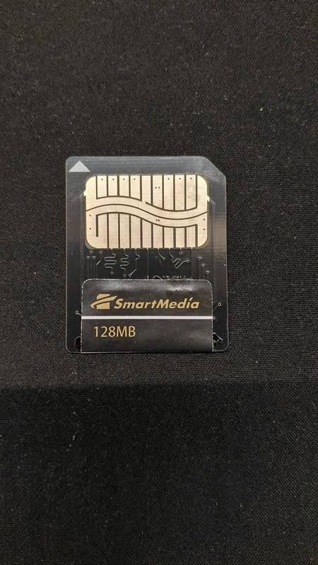 SmartMedia geheugenkaart 128 mb 3.3 V, Overige typen, SmartMedia, Zo goed als nieuw, Fotocamera