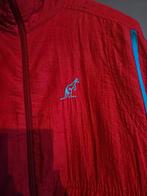 Vintage Aussie jas jaren 80 met hanger, Overige maten, Ophalen of Verzenden, Gedragen, Rood