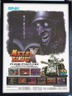 [videogame Poster in Frame] NEOGEO Metal Slug X SNK, Nieuw, Verzenden