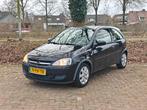Opel Corsa 1.2 16V 3D 2004 Zwart, Voorwielaandrijving, 74 pk, Zwart, Origineel Nederlands