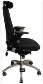 RH Logic 400 Bureaustoel Ergonomisch, Ophalen, Gebruikt, Zwart, Bureaustoel