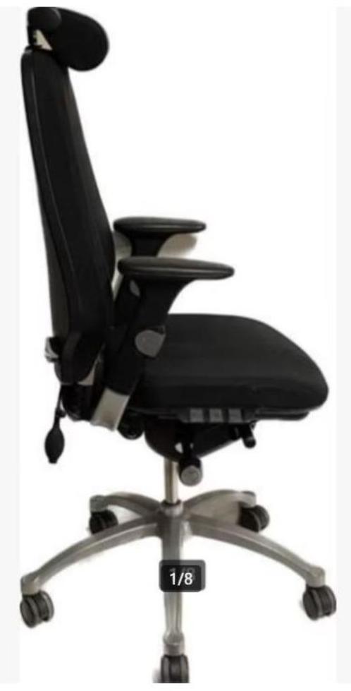 RH Logic 400 Bureaustoel Ergonomisch, Huis en Inrichting, Bureaustoelen, Gebruikt, Bureaustoel, Zwart, Ergonomisch, Ophalen