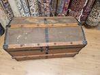 Antieke vintage kist, Info@SlatsAntiek.nl, Tweedehands, Minder dan 50 cm, Ophalen of Verzenden