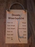 Drents Weerbericht Touwtje - Handgemaakt, Ophalen of Verzenden, Nieuw