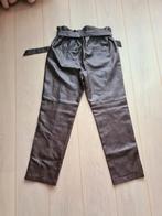 Nieuwe Loavies PU leren broek bruin 40 L piu leer, Bruin, Maat 42/44 (L), Nieuw, Ophalen of Verzenden