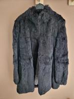 Echte Bontjas, Kleding | Heren, Jassen | Winter, Ophalen of Verzenden, Zo goed als nieuw, Overige maten, Zwart