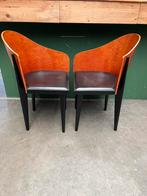 Vintage set Toscane stoelen jaren 80 design Italië Sartoga, Huis en Inrichting, Gebruikt, Ophalen
