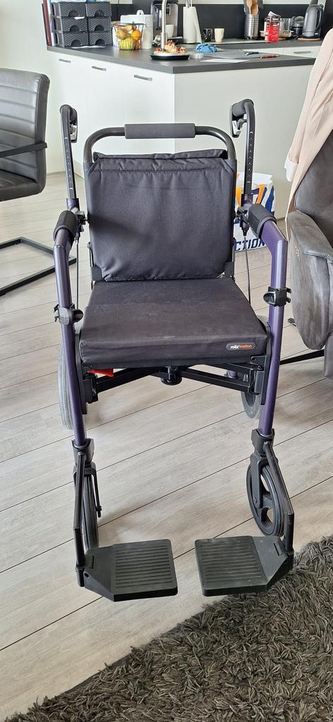 Rollz motion rolstoel rollator, Diversen, Rolstoelen, Zo goed als nieuw, Duwrolstoel, Ophalen